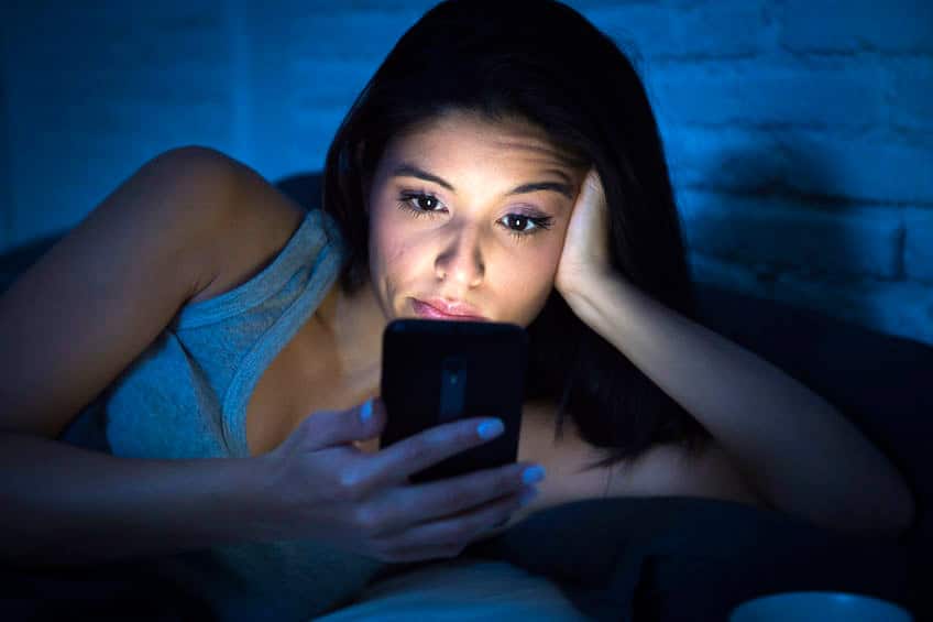 Mobile radiation effects on sleep